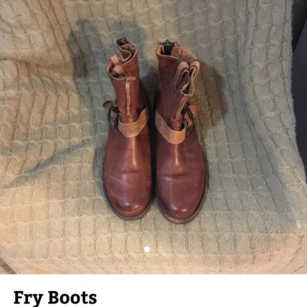 Frye leather boots
